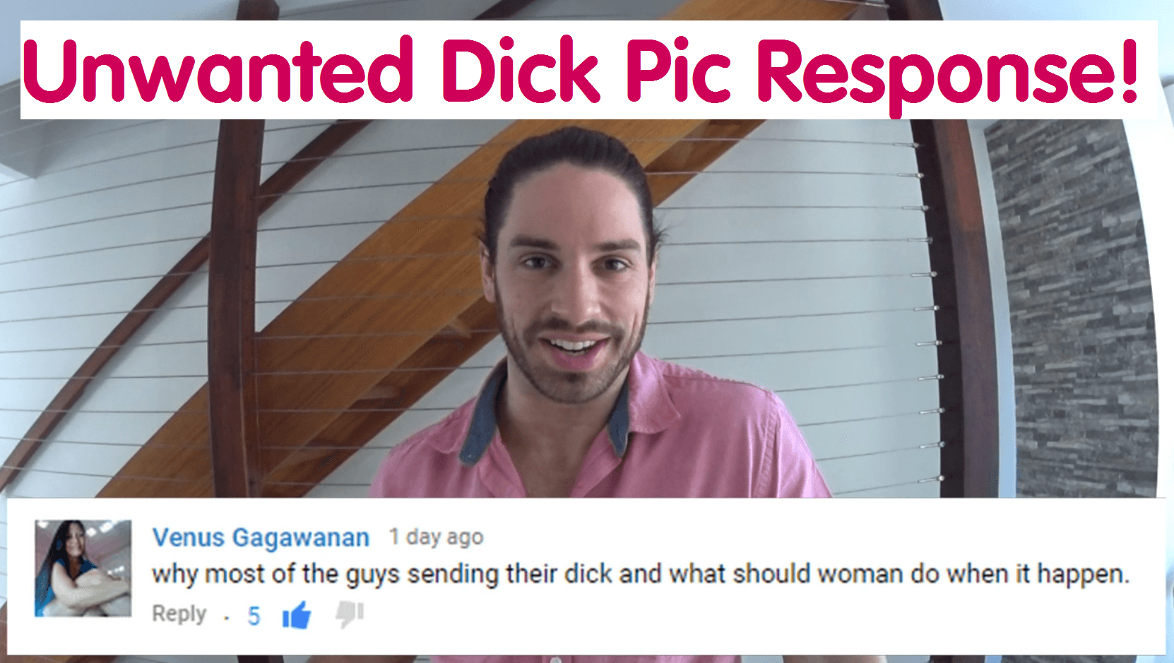 How To Respond To An Unwanted Dick Pic! – Ask Mark #14